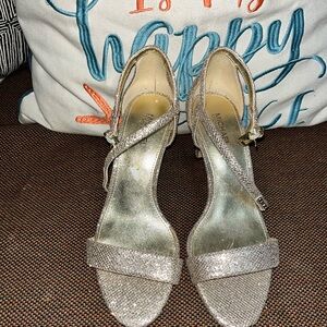 Michael Kors Glittering Silver Heels